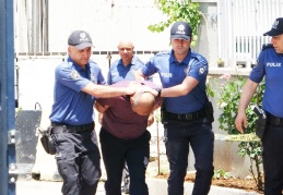 Suriyeli kadını tekmeleyen zanlı adliyeye sevk edildi