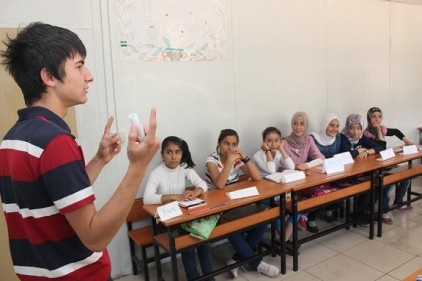 Suriyeli öğrencilere kişisel gelişim eğitimi verildi