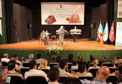 Suriyeli Türkmenleri ‘Şiir ve Türkü Gecesi'nde buluştu