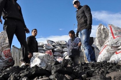 Suriyeli vatandaşlara kömür dağıtımı yapıldı