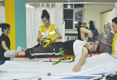 Suriyeli yaralılar Nizip’e getiriliyor