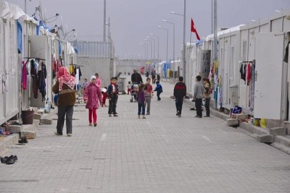 Suriyeliler, 16 çadırkent ve 6 adet konteynerkentte yaşıyor