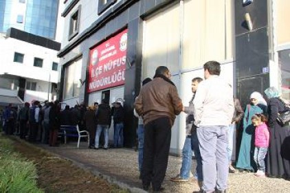 Suriyelilerin, adres kayıt işlemleri devam ediyor