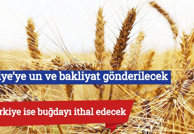 Suriye’ye un ve bakliyat gönderilecek, Türkiye ise buğdayı ithal edecek