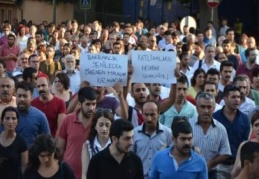 Suruç patlaması Türkiye çapında protesto edildi