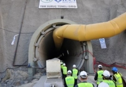 Suruç tünelinin yüzde 80’i tamam