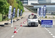 Sürücüsüz araç test parkuru kullanıma açıldı