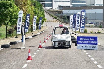 Sürücüsüz araç test parkuru kullanıma açıldı