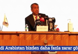 “Suudi Arabistan bizden daha fazla zarar görür”