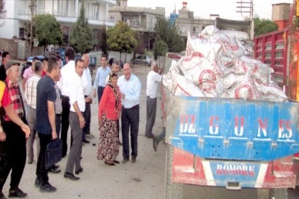 SYDV kömür dağıtımına başladı 