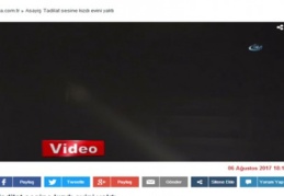 Tadilat sesine kızdı evini yaktı