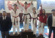 Taekwando’da birincilik ve üçüncülük elde ettiler