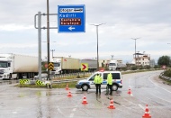 TAG otoyolu Gaziantep yönü trafiğe kapatıldı