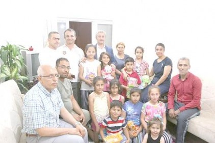 Tahmazoğlu aile ziyaretlerine devam ediyor