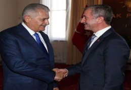 Tahmazoğlu, Başbakan Yıldırım’a projelerini anlattı