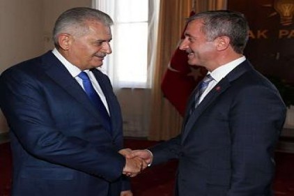 Tahmazoğlu, Başbakan Yıldırım’a projelerini anlattı