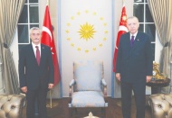 Tahmazoğlu, Cumhurbaşkanı Erdoğan ile görüştü