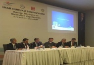 Tahmazoğlu imar hukuku ve kentsel dönüşüm sempozyumuna katıldı