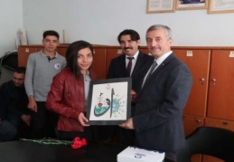 Tahmazoğlu, mezun olduğu okulu ziyaret etti