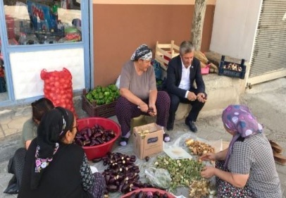 Tahmazoğlu, patlıcan oydu