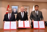 Tahmazoğlu ve Vali Gül kan bağışı protokolünü imzaladı 