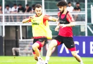 Takım, taktik çalıştı