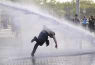 Taksim Gezi Parkı'ndaki eylemcilere müdahale