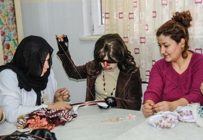 Talihsiz kazanın ardından kurslarla hayata tutundu