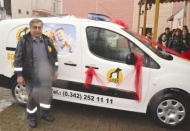 Tam dononımlı yardın aracı devreye girdi