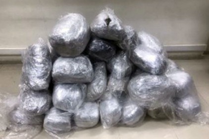 Tankere zulalanmış 200 kilo esrar ele geçirildi