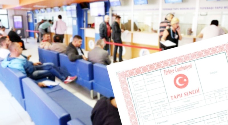Tapu, darphane gibi: Beş yılda tapu harcından 65 milyar lira elde edildi