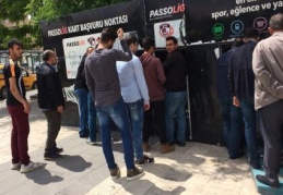 Taraftardan yoğun ilgi 