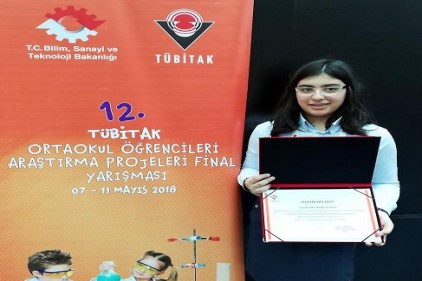 &#8220;Tarih&#8221; dalındaki proje Türkiye birincisi oldu