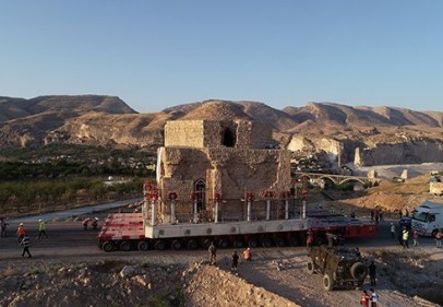 Tarihi Artuklu Hamamı taşınıyor 