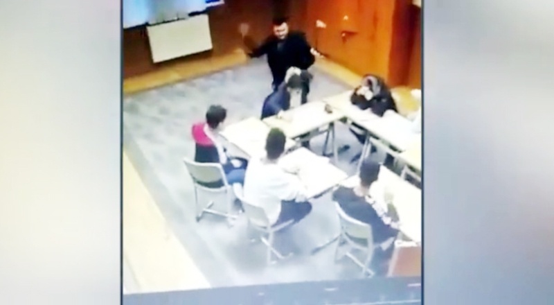 Tarikat yurdunda çocuklara uygulanan şiddet görüntülendi