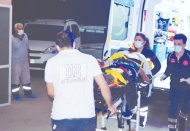 Tarım işçilerini taşıyan minibüs kaza yaptı