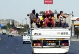 Tarım işçilerinin tehlikeli yolculuğu 