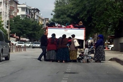 Tarım işçilerinin tehlikeli yolculuğu 