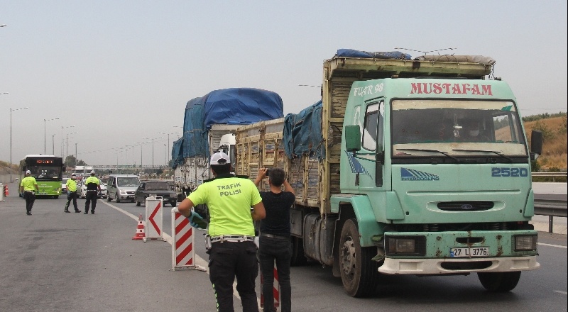 Tarsus-Adana-Gaziantep (TAG) otoyolunda helikopterli denetim