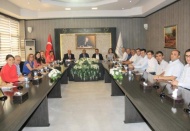 Tarsus Ticaret Borsası heyeti, ziyarete geldi