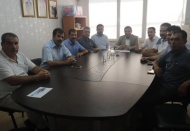Taşdoğan, Türk Haber-Sen üyeleri ile bir araya geldi