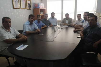 Taşdoğan, Türk Haber-Sen üyeleri ile bir araya geldi 