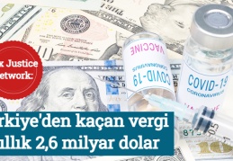 Tax Justice Network: Türkiye'den kaçan vergi yıllık 2,6 milyar dolar