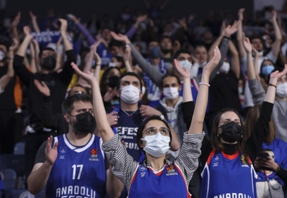 TBF'den seyirci kararı: Maçlar yüzde 100 kapasite ile oynanacak