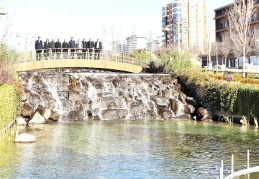 TBMM İnsan Hakları İnceleme Komisyonu üyeleri, Şehitkamil Vadi Parkı gezdi