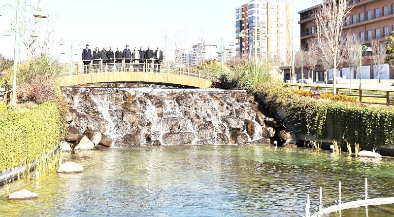 TBMM İnsan Hakları İnceleme Komisyonu üyeleri, Şehitkamil Vadi Parkı gezdi