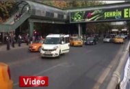 TBMM Yakınında polis ekipleri bir traktörü durdurmak için ateş açtı