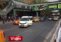 TBMM Yakınında polis ekipleri bir traktörü durdurmak için ateş açtı