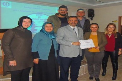 TDP Kapsamında &#8220;Görgü ve Protokol Kuralları&#8221;konferansı verildi