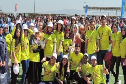 TDP öğrencilerinden Spor Şenliklerine destek